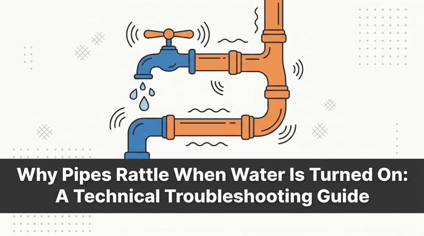 Why Pipes Rattle When Water Is Turned On: A Technical Troubleshooting Guide