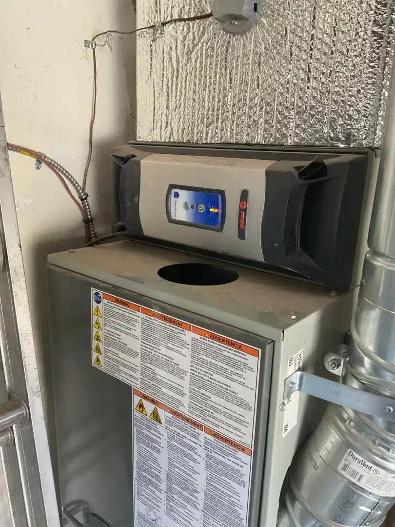HVAC air filtration during wildfire smoke season